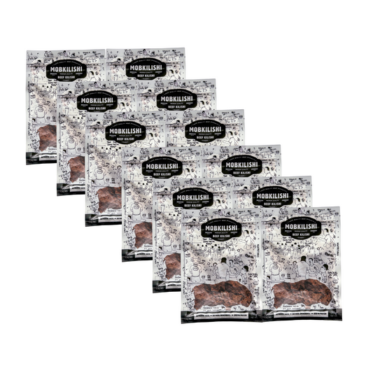 12 pack Classic Beef Kilishi 60g